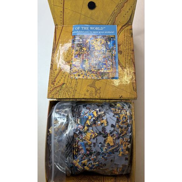 DOWDLE Jigsaw Puzzle " Best of the World"  500 Pieces with Poster vn - Picture 3 of 4